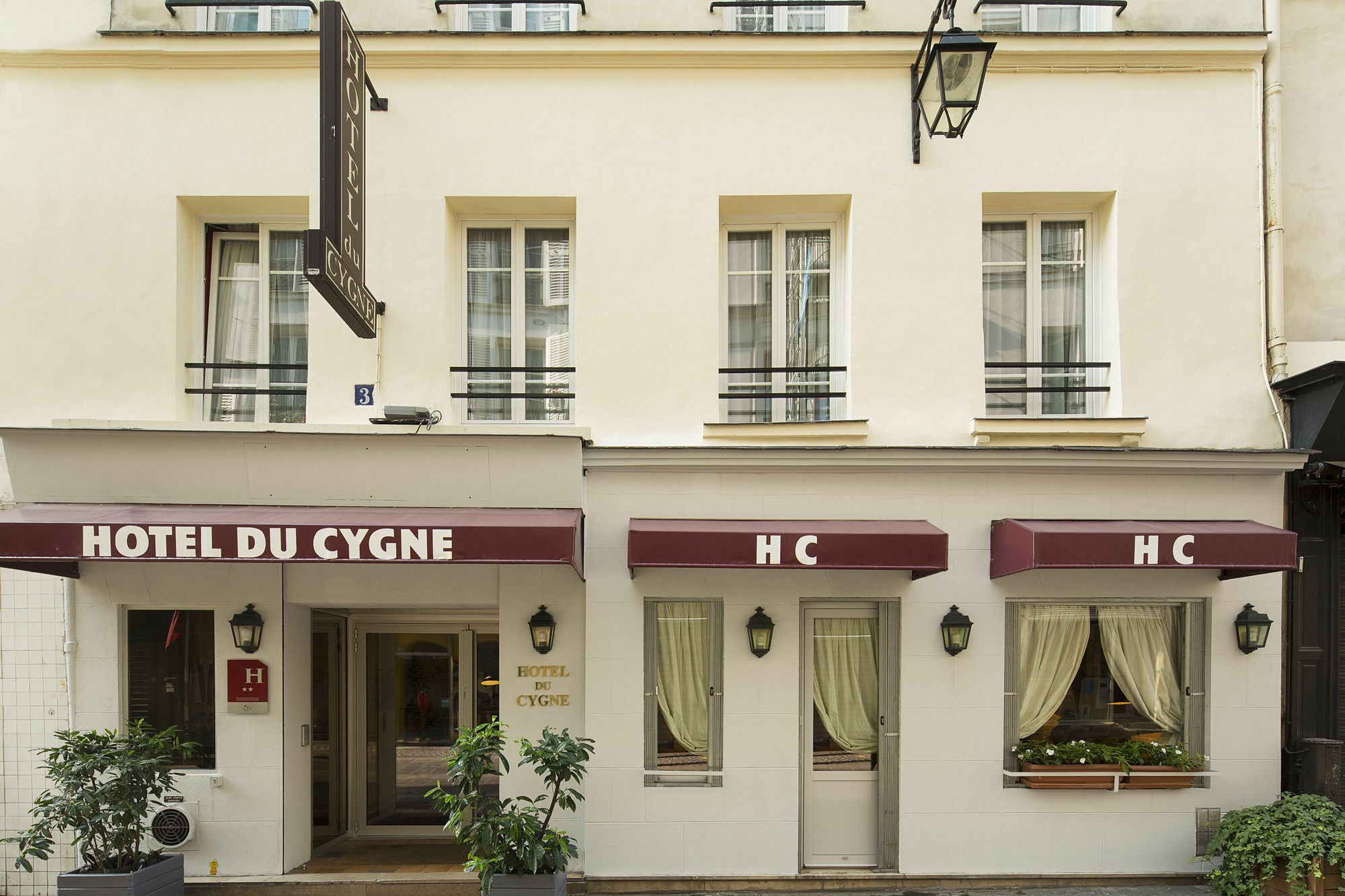 Hotel Du Cygne Paris Exteriör bild
